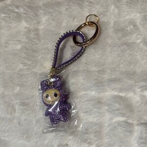 Sparkly Labubu Character Keychain/Bag Charm